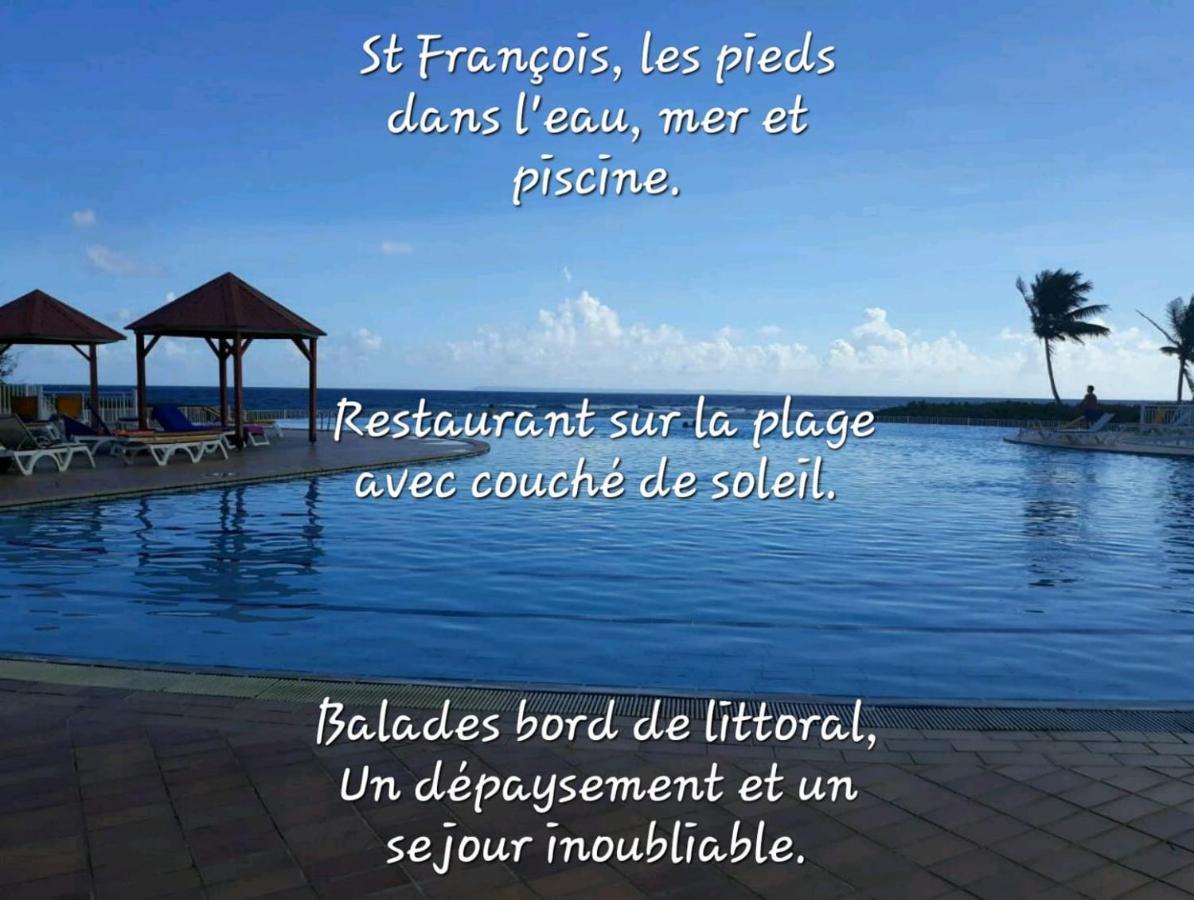 Anse Des Rochers - Ti Kaz Milouma Saint-Francois (Grande-Terre) Exterior foto