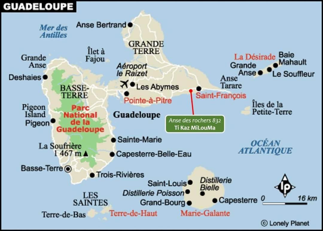 Anse Des Rochers - Ti Kaz Milouma Saint-Francois (Grande-Terre) Exterior foto